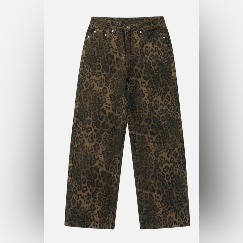 Aelfric Eden Leopard Print Jeans
